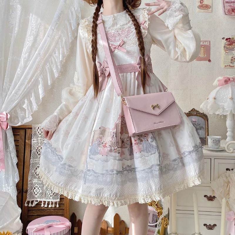 HAEX Kawaii Women Ita Bags Japanese Style Small Capacity Crossbody Shoulder Bags Harajuku Subculture Individuality Bolso Mujer