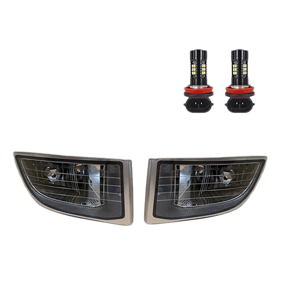 LED 안개등 헤드라이트, 도요타 랜드 크루저 프라도 120 2002-2009 안개 범퍼 안개등, 운전 램프
