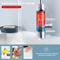ATWFS chauffe-eau instantané robinet chauffe-eau sans réservoir cuisine robinet d'eau chaude salle de bains chauffage électrique 220v coque en acier inoxydable 4