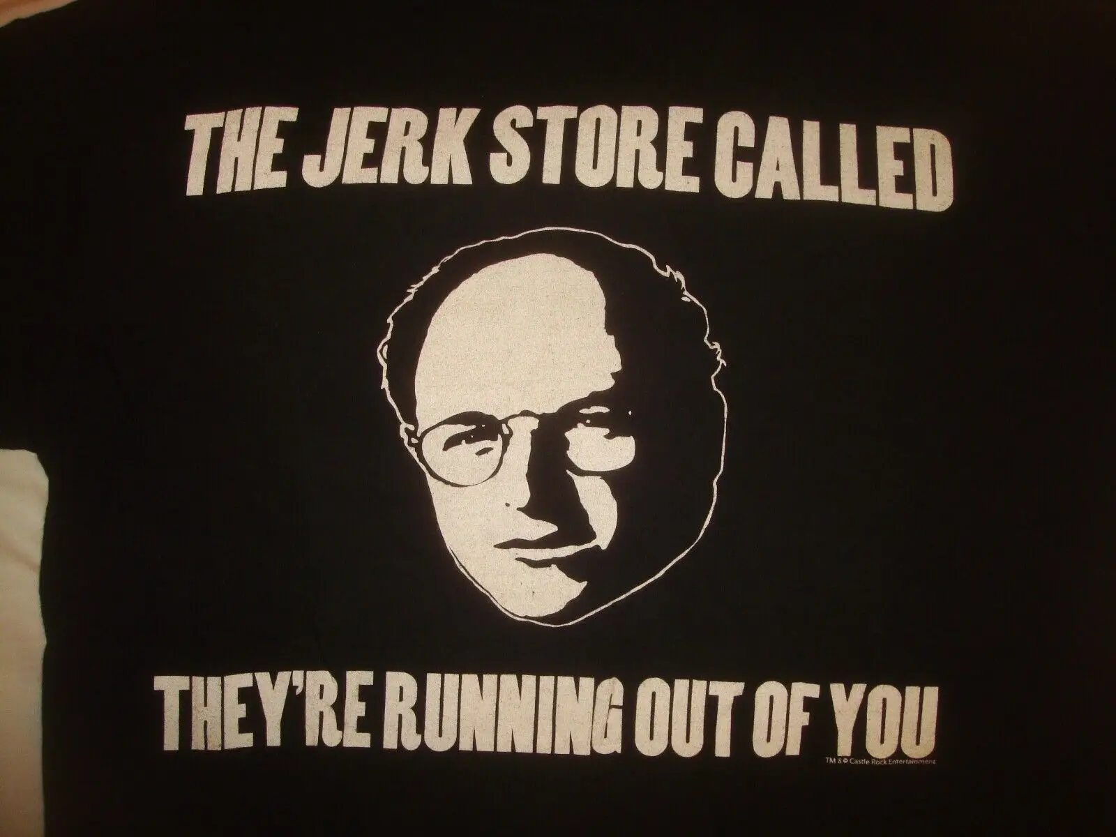 Maglietta Vintage Con Licenza Ufficiale Seinfeld George Costanza Jerk Store Medium