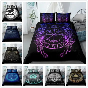 Viking Mythology Bedding Set 1