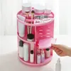 Rotating Makeup Shelf Organizer Fashion 360-Degree Cosmetic Storage Box Brush Holder Jewelry Case Detachable 4