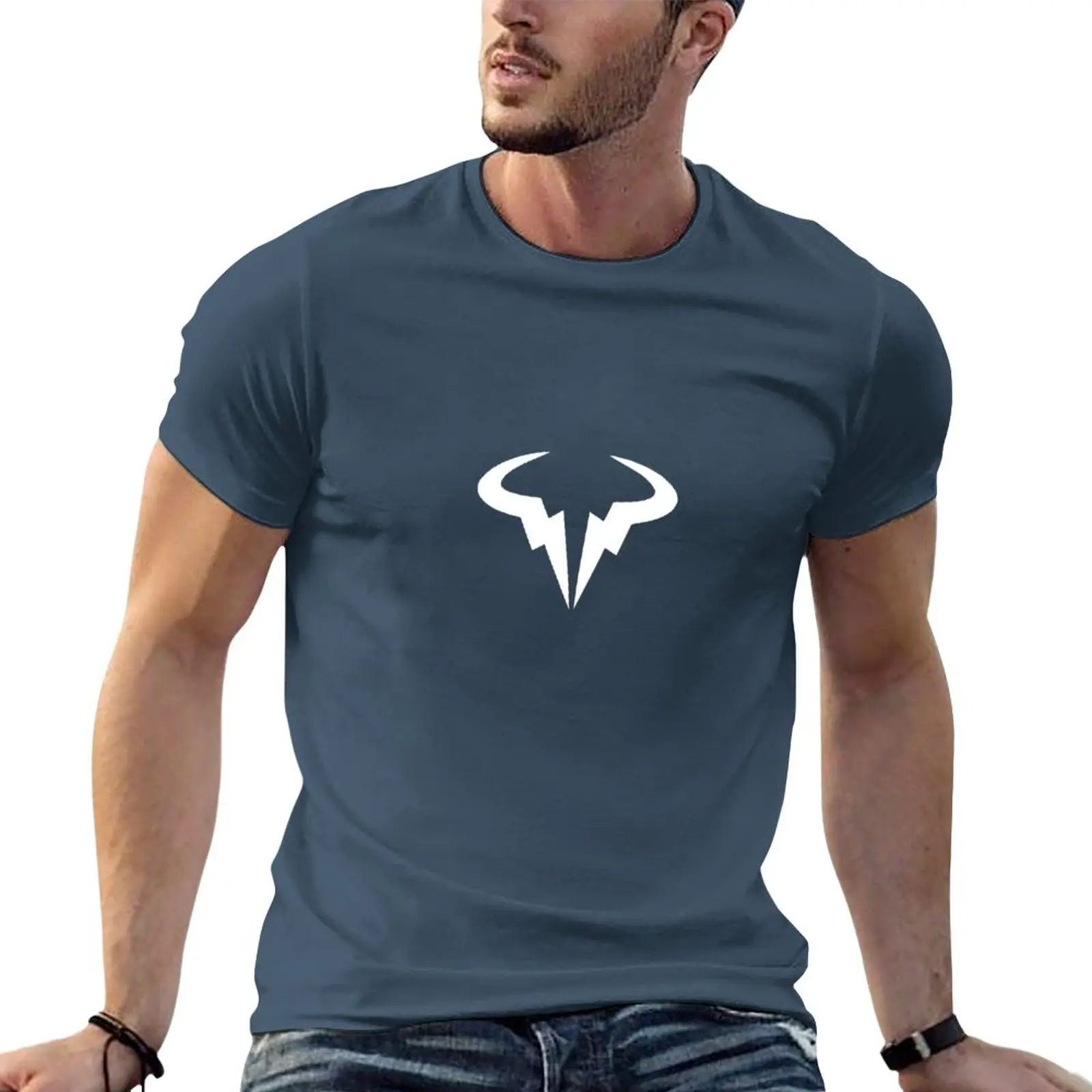 

Best Seller - Rafael Nadal Logo Merchandise Essential T-Shirt quick-drying boys animal print shirt t shirts for men pack