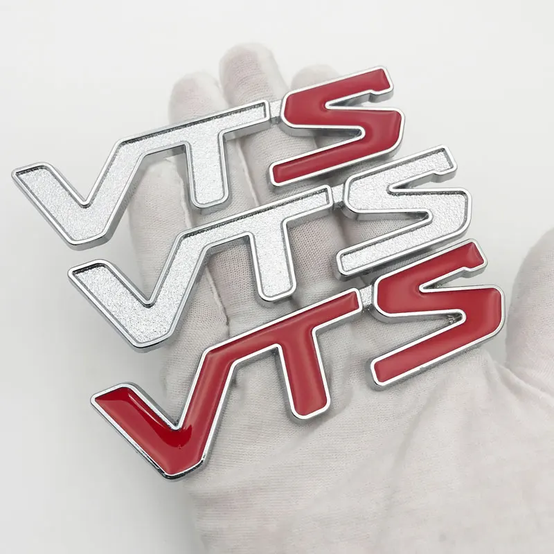 Per Citroen C2 C3 C4 C5 Berlingo Elysee Quatre Saxo C4L Xsara Picasso 3D Metal Vts Logo Adesivi Per Auto Emblema Badge Tronco Decalcomanie