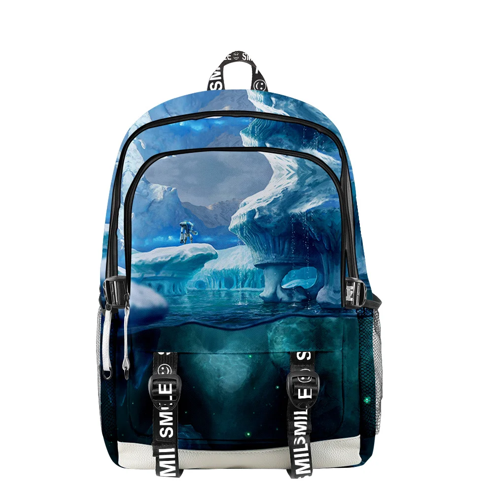 

Popular Subnautica Below Zero 3D Print Student School Bags Unisex Oxford Waterproof Notebook multifunction Travel Backpacks