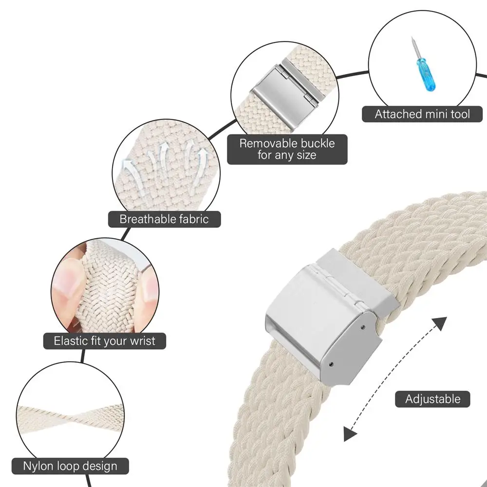 Braided Solo Loop Bracelet Strap