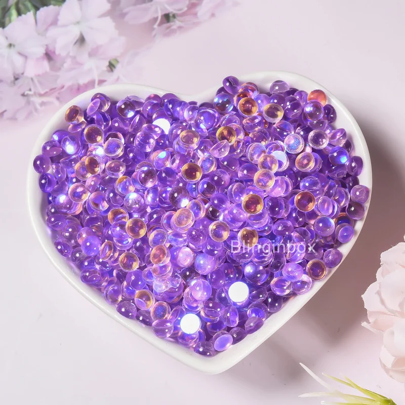 SS12 1440pcs Mermaid High Quality Glass Glitter Drop Rhinestones for 3D Nail Charm Art Decoration Strass Diamonds 4