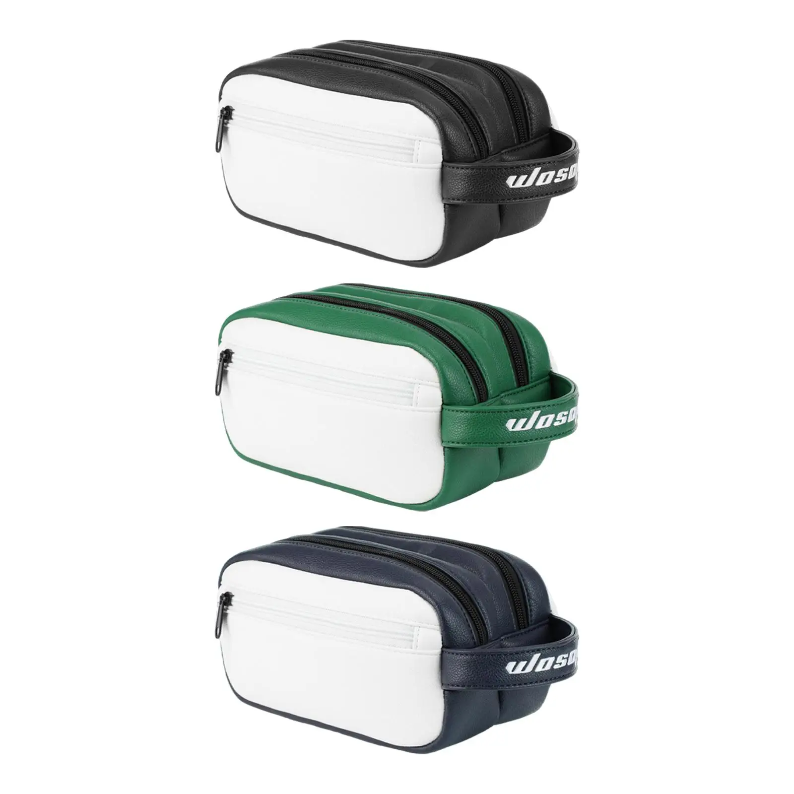 Golf Balls Bag with Handle Strap Multifunctional Valuables Pouch Golf Ball Case Storage Organizer for Outdoor Sports Men Women Golf Balls Bag with Handle Strap Multifunctional Valuables Pouch Golf Ball Case Storage Organizer for Outdoor Sports Men Women