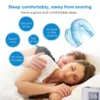 Mouth Guard Anti Snoring Soft Mouthpiece Comfortable Snoring Solution Adjustable Night Sleep Aid Bruxism Mouthpiece 3