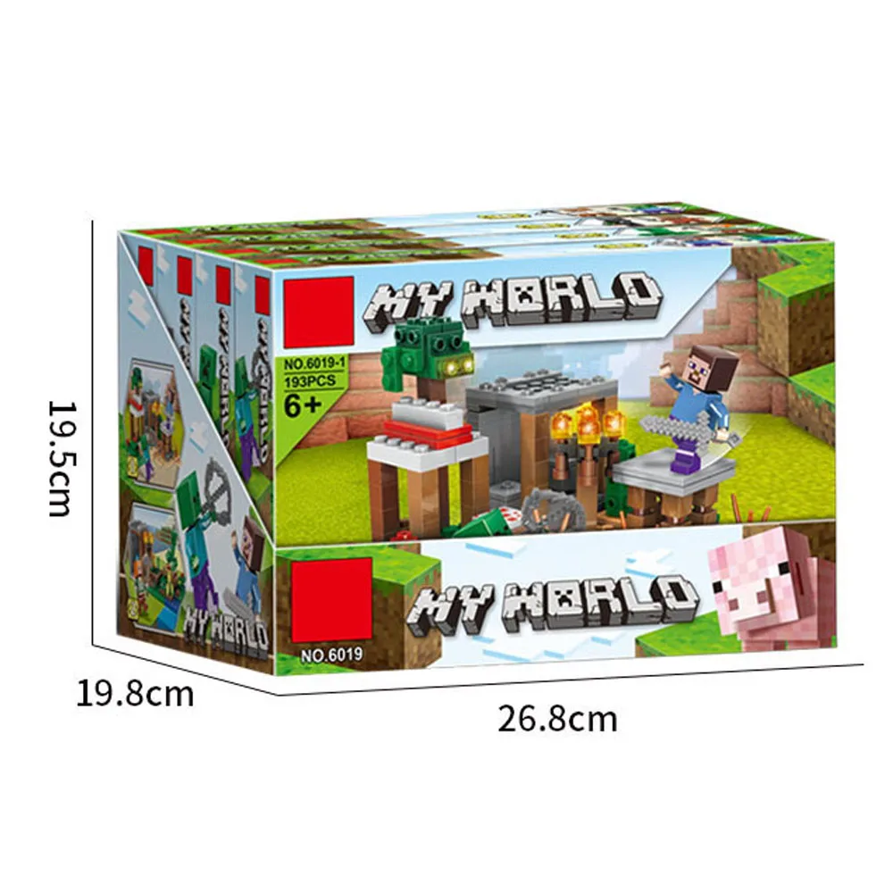 Toy Building Blocks My Mini World Renzai Village Farm Compatible With LEGO