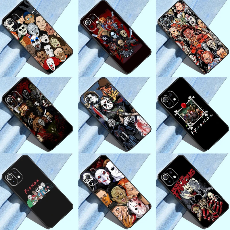 Film Film Horror Icone Custodia Per Poco F4 Gt X3 Pro F3 M5 M5S M4 Pro Cover Per Xiaomi 12S Ultra 12 11T Pro 11 Lite