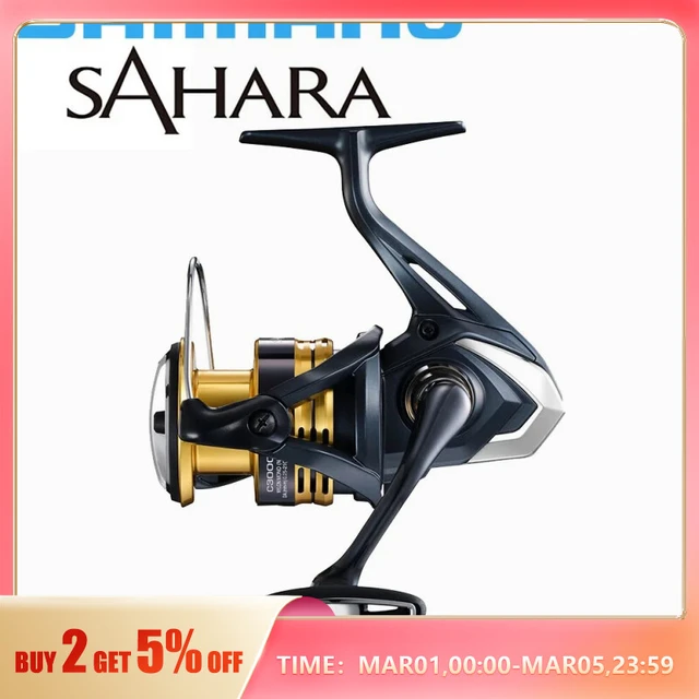 SHIMANO Reel SAHARA Spinning Fishing Reel 4+1BB 5.0:1/6.2:1 Ratio Metal  Spool 3-11KG Power HGN Gearing Saltewater Fishing Reels - AliExpress