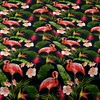 1pcs Flamingo Banana Pattern Brushed Fitted Sheet, Printed Bed Cover For Bedroom,Bedding (Excluding Pillowcases) 6