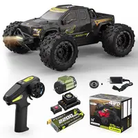 Rlaarlo 1/14 Gladiator Rc Car Off Road 4x4 Truck Brushless 100km/H Speed Car Battery And Color Screen Remote Control Parts 1