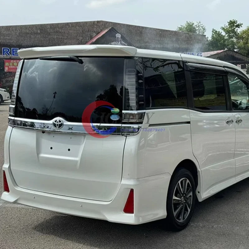 Spoiler posteriore per tetto auto per Toyota Noah Voxy 2013-2021, in ABS, fai da te, alettone per bagagliaio posteriore, accessorio per auto - immagine 4