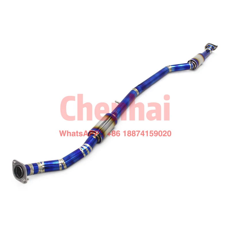 

OEM Титановая Выхлопная средняя труба для Mazda MX-5 NC 2,0 2009-2014 гоночные выхлопные системы средней трубы с резонатором