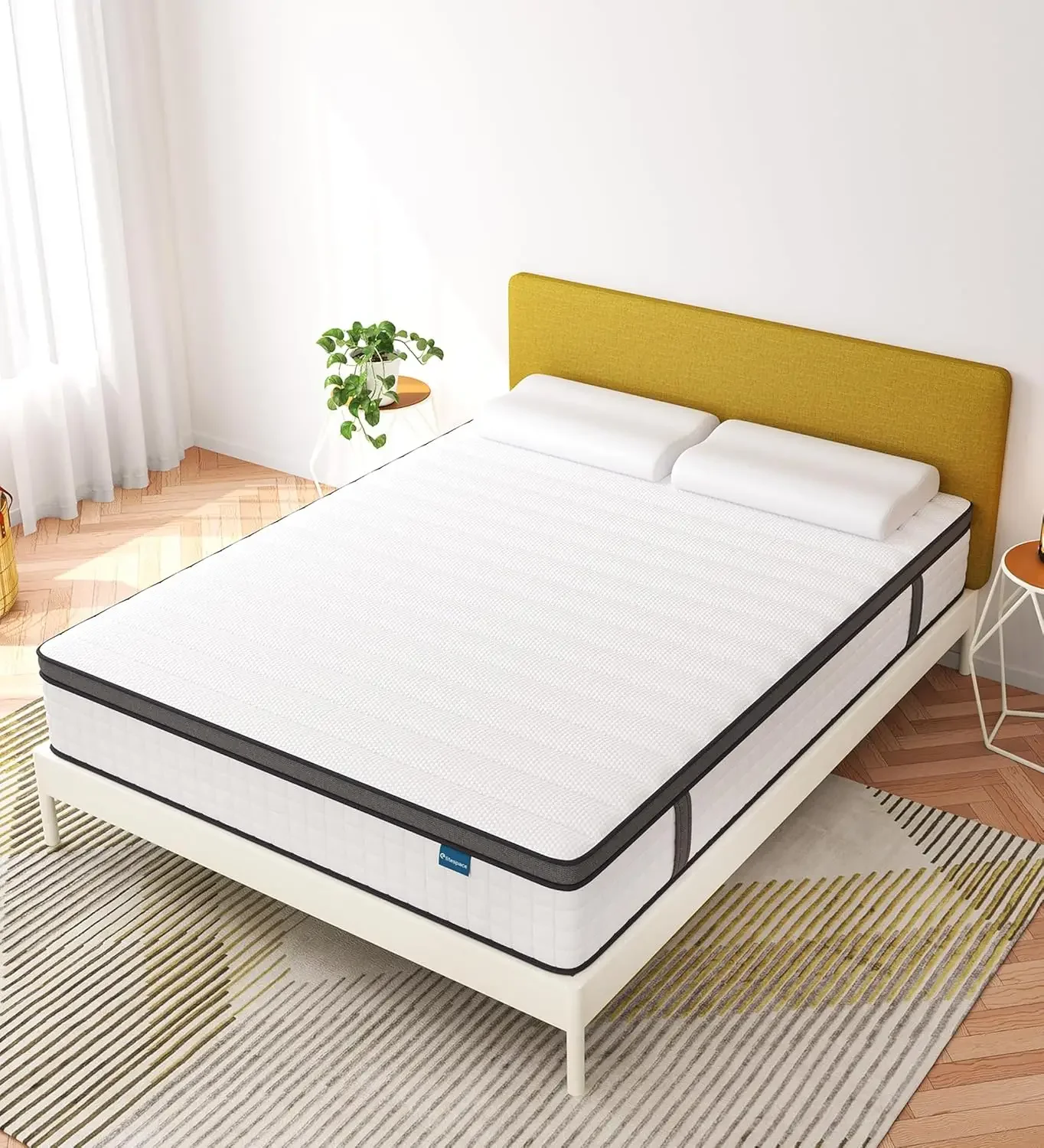 Full Size Mattress,12 Inch Full Mattress in a Box,Hybrid Memory Foam Spring Full Mattresses,Soft and Comfort Medium Firm Mattres 5