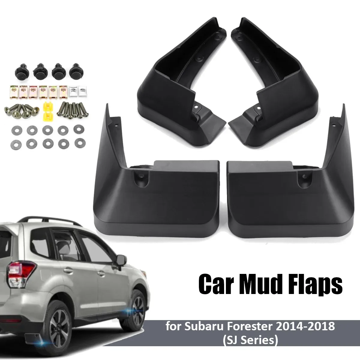 

4 шт., Автомобильные Брызговики для Subaru Forester SJ 2014 2015 2016 2017 2018