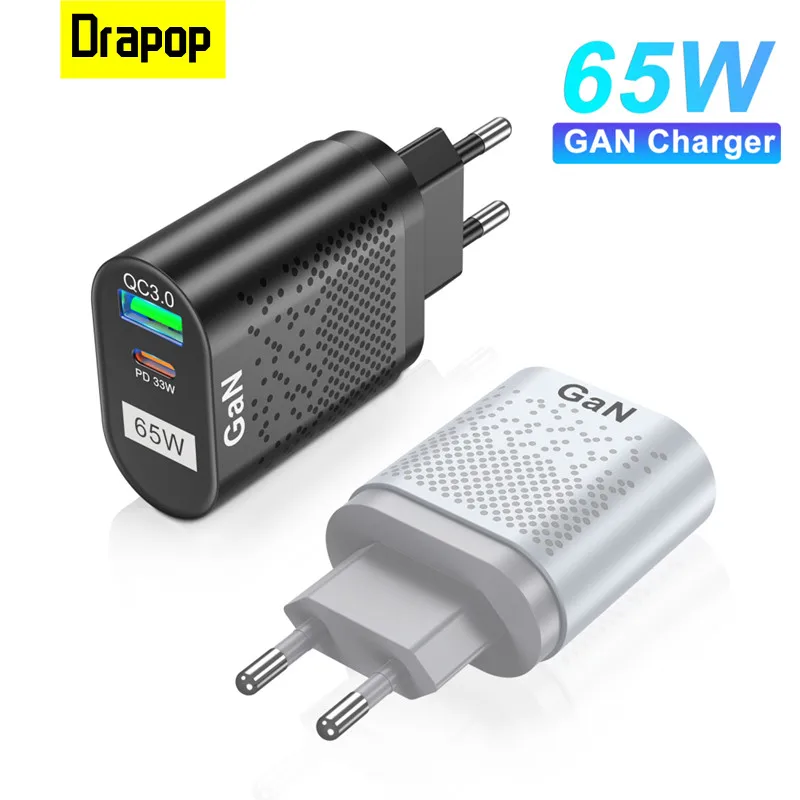 Зарядное устройство для телефона с USB Type-C 65 Вт QC 3 0 |