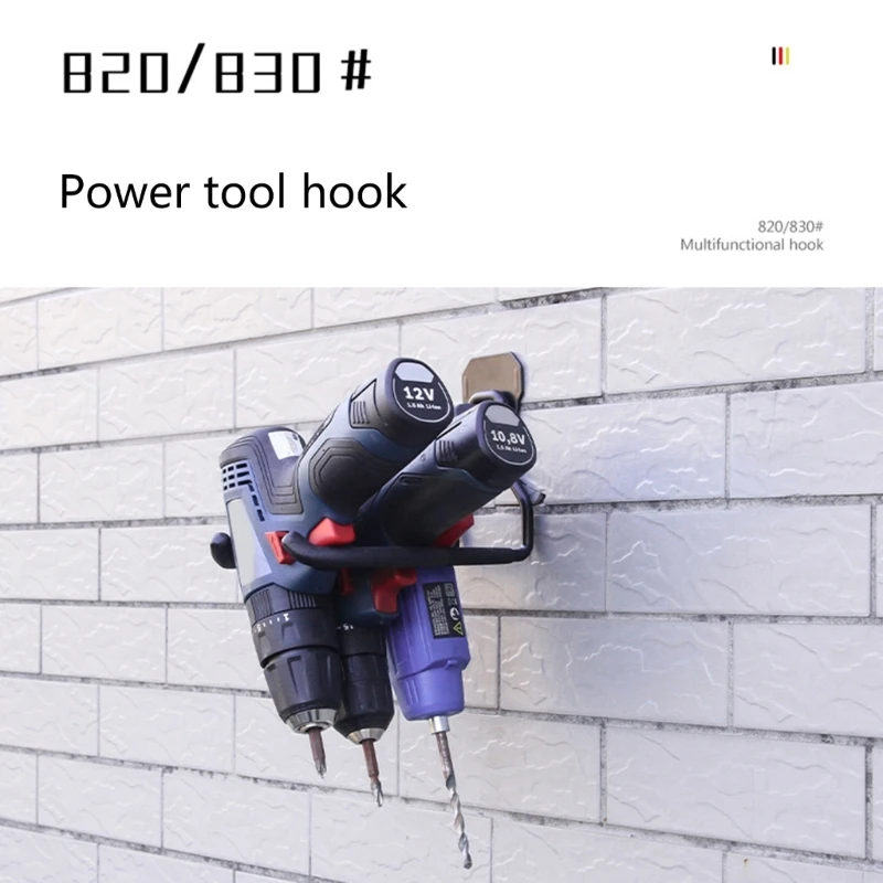 Garden Power Tool Hangers Garage Wall Hooks Weedeater Rack String Trimmer Hangers 2