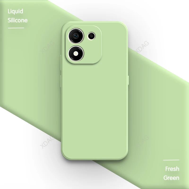 Enhanced Silicone Shockproof Phone Case - Soft, Durable, and Stylish Back Cover