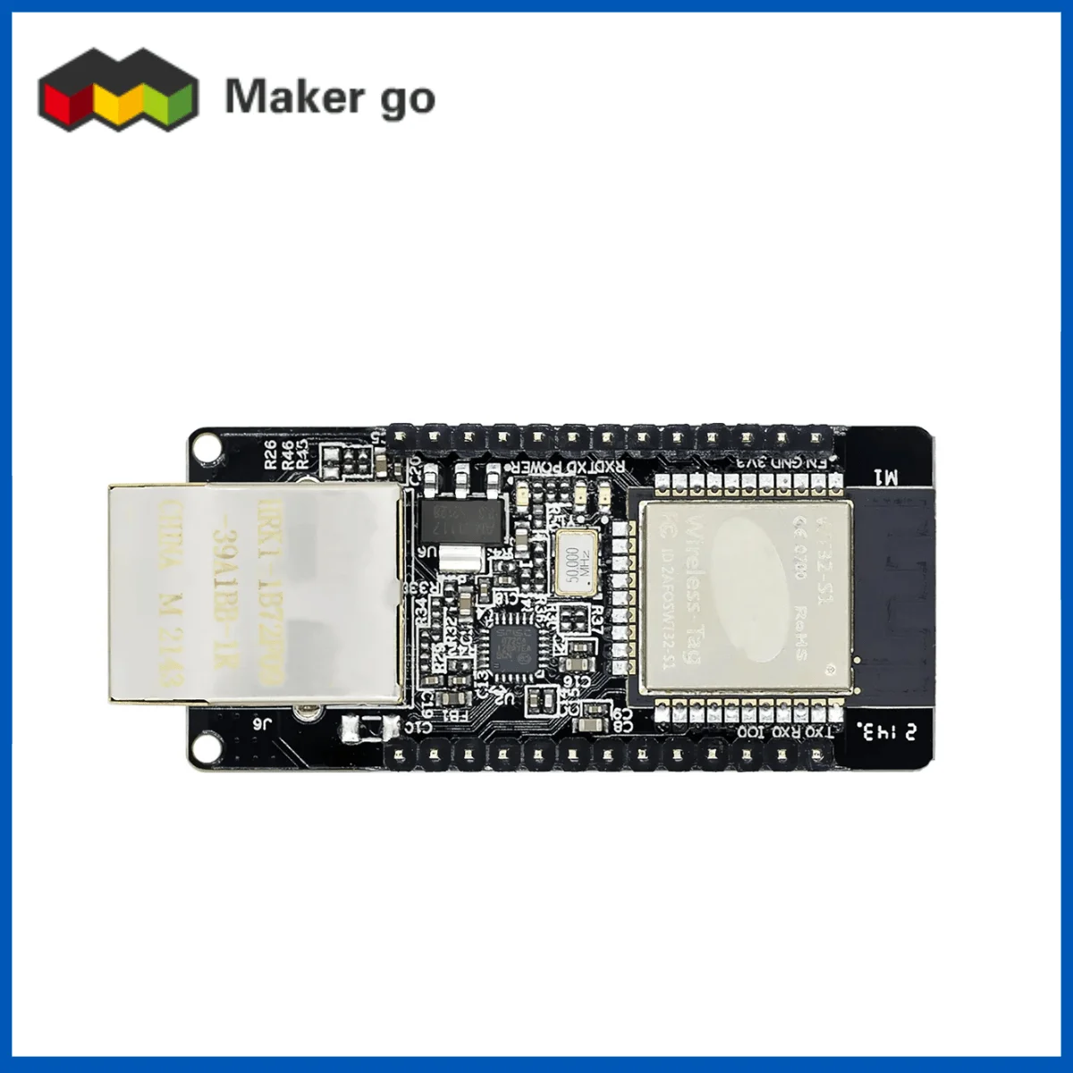 Wireless Wifi e Bluetooth Mcu Module Wt32-eth01 Porta Serial Embutida para Ethernet Esp32 - Image 2
