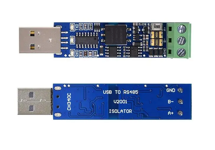 PCB Board PCB Board Assembly Printed Circuit Board USB to RS485 isolation module 485 to USB 485 module communication FT232RL/CH340C chip+EXAR SP485