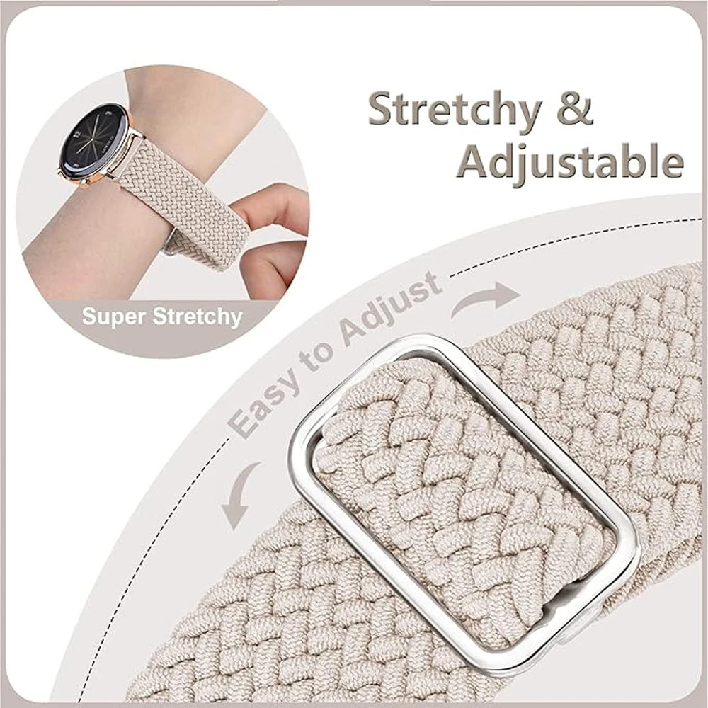 Universal Smart Watch Replacement Band - Stylish 20mm/22mm Strap Bracelet Accessory