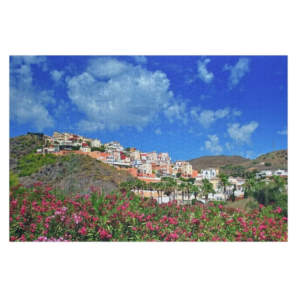 Torrox Costa Del Sol Andalusia Spain Jigsaw Puzzle Custom Gifts Personalize Puzzle