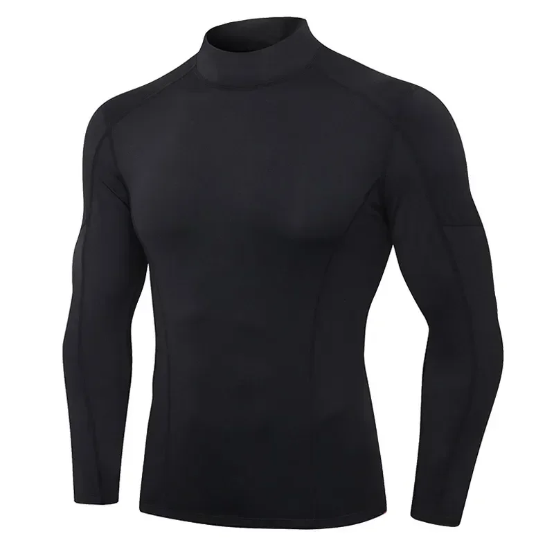 

for Termica Dry Shirt Thermo Compressed Collar Camiseta Men High Bielizna Underwear Men Underwear Thermal Clothes Quick Sport