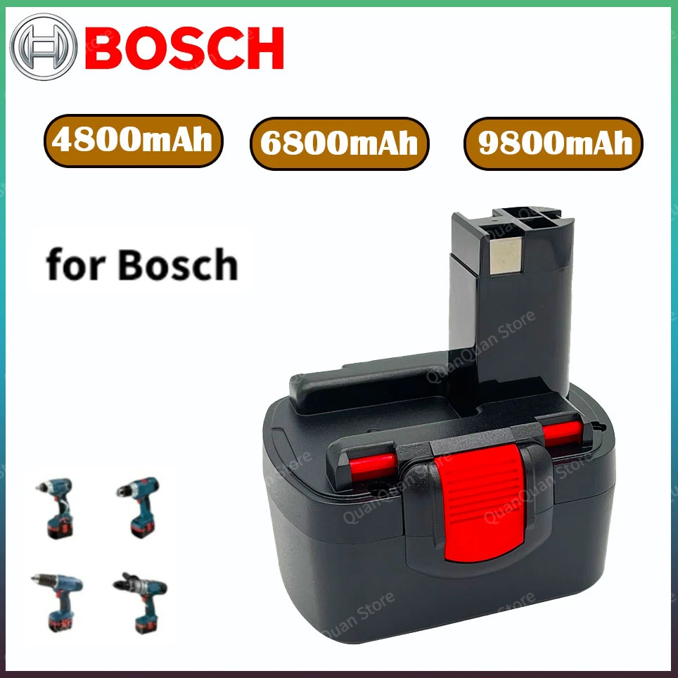 

For Bosch 14.4V 4.8AH/6.8AH/9.8AH Battery For Bosch D70745 2607335273 BAT038 BAT040 BAT140 BAT041 Power Tool Battery