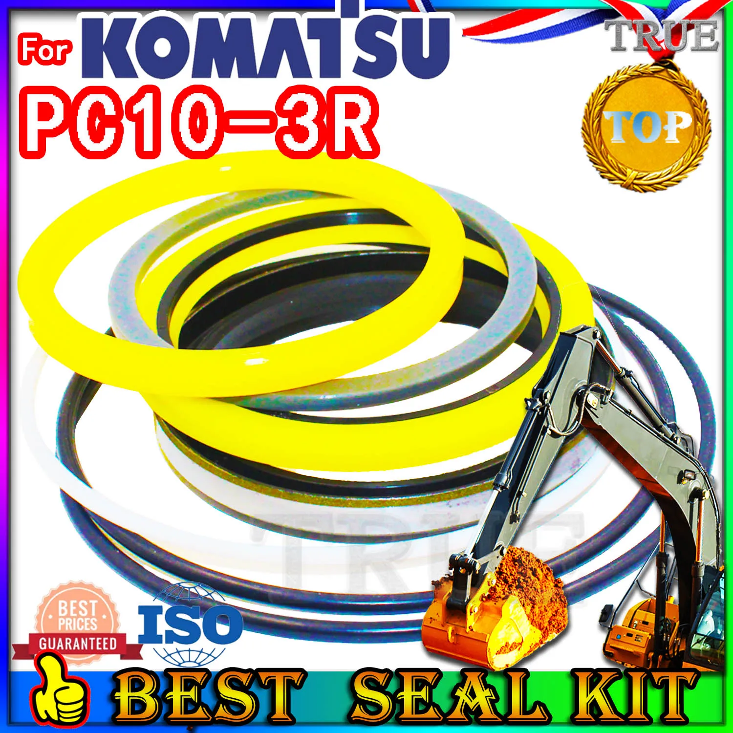 

For KOMATSU PC10-3R Oil Seal Repair Kit Boom Arm Bucket Excavator Hydraulic Cylinder PC10 3R Factory Direct Sales wholesale Pump