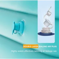 Inflatable Pool for Outdoor Water Parties Adult & Children's Swimming Pool, Rectangular Foldable Pool for Backyard Entertainment 4