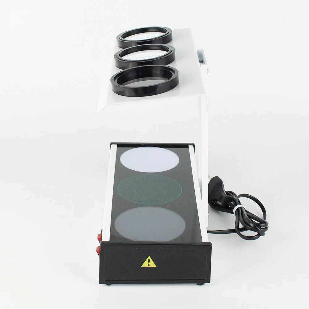 Multi Function Lens Tester Stress Detector Scratch Injury Inspector 3 in 1 Optical Lab Tool