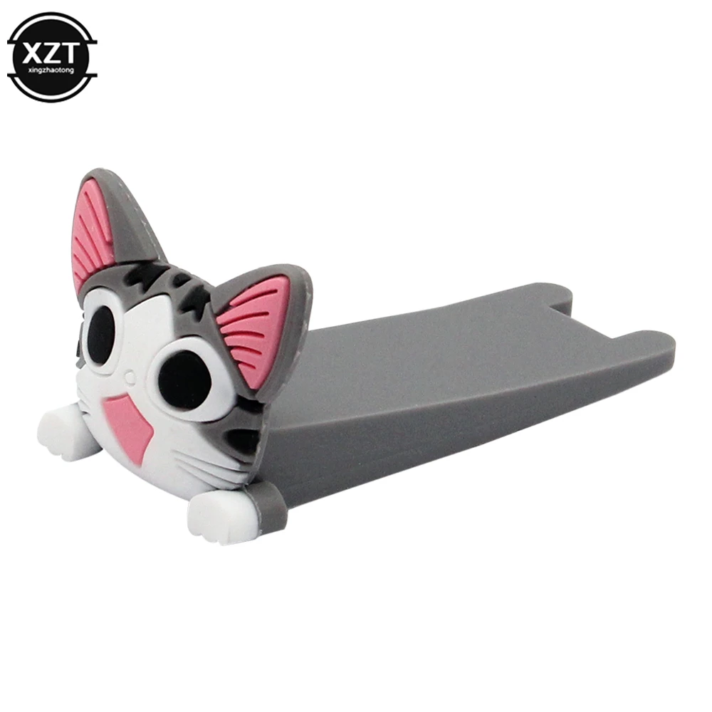 Door Stopper Cute Cartoon Silicone Door Reusable Shock Absorbent Block Wedge Doorstops Door Handle Stopper Home Anti-collision Stopper door stopper,silicone door stopper,door stopper bumpers,silicone rubber bumpers