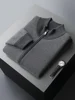 Autumn Winter Thick Men Sweater 100% Cashmere Long Sleeve Mock-neck Zipper Cardigan Soft Warm Large Size Knitwear Men Clothing 4