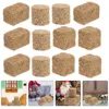12pcs Simulation Mini Straw Bales Stackable Miniature Haystack Fake Ornament Scene Straw Bales Dollhouse Farm Dueling Banjo 3