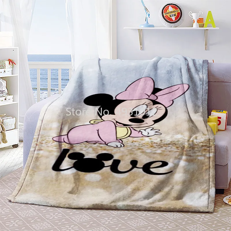 Disney Minnie Mouse couverture pour enfants 40 x 50 pouces