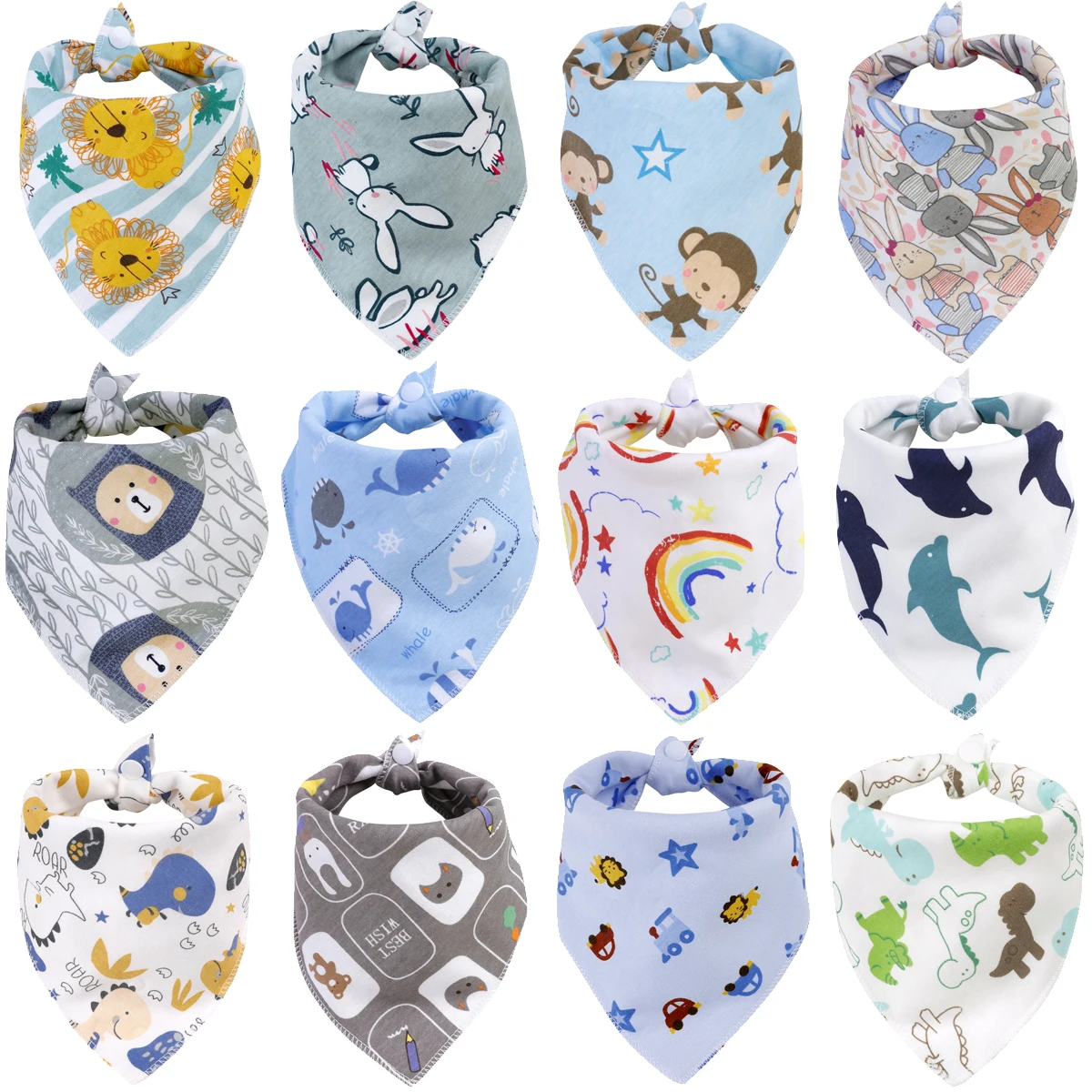 100% Organic Cotton Baby Bibs Triangle Burp Cloths Cartoon Saliva Towel Baby Feeding Bibs Soft Absorbent Boys Girl Saliva Towel 100% organic cotton baby bibs triangle burp cloths cartoon saliva towel baby feeding bibs soft absorbent boys girl saliva towel