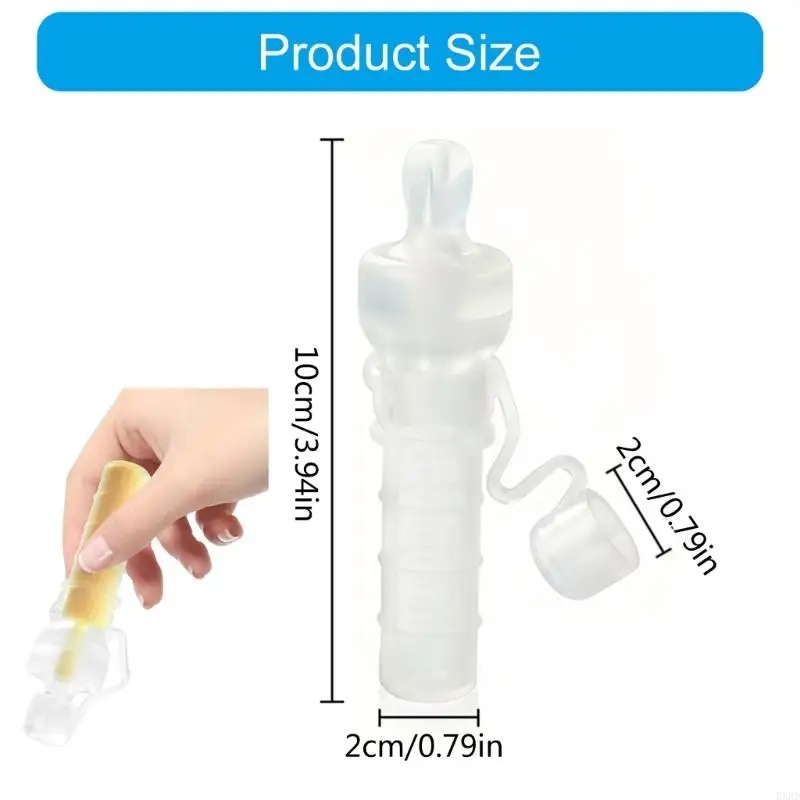 Colostrum collector safe and easy breastfeeding milk storage solution colostrum collecting container tube for newborns