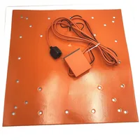 28 Screw Holes Silicone Heater Pad 508X508mm Rubber Heating Mat for Creality CR-10S5 Series 3D Printer With Digital Controller 1