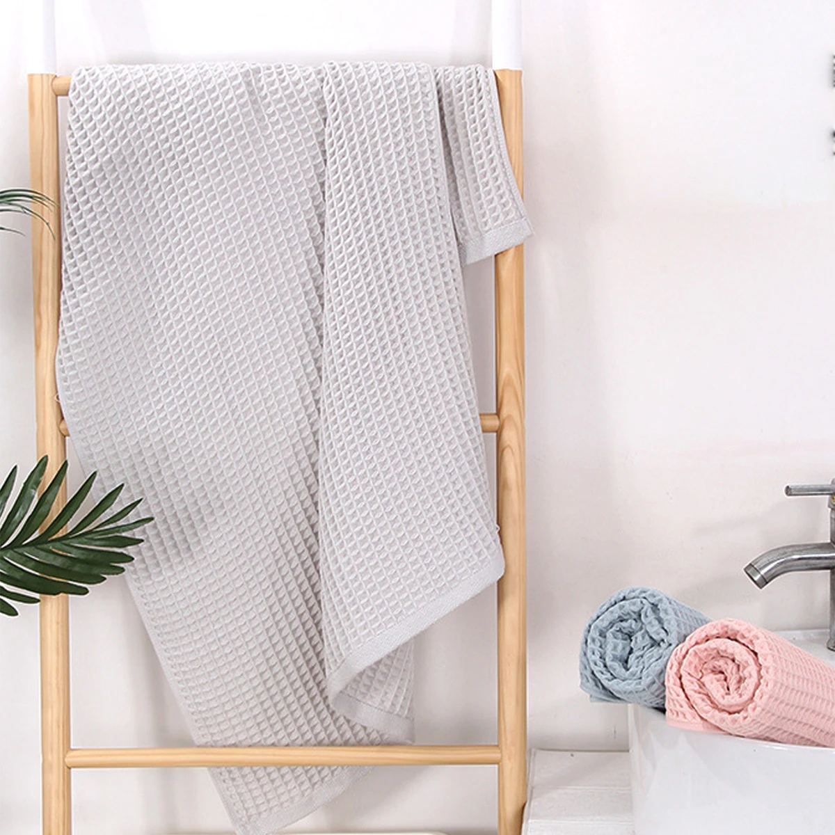 Personalized Towel with Embroidered Text 1pc Highly Absorbent & Super Soft Cotton Bath Sheets for Spa Gym Pool and Hotels
