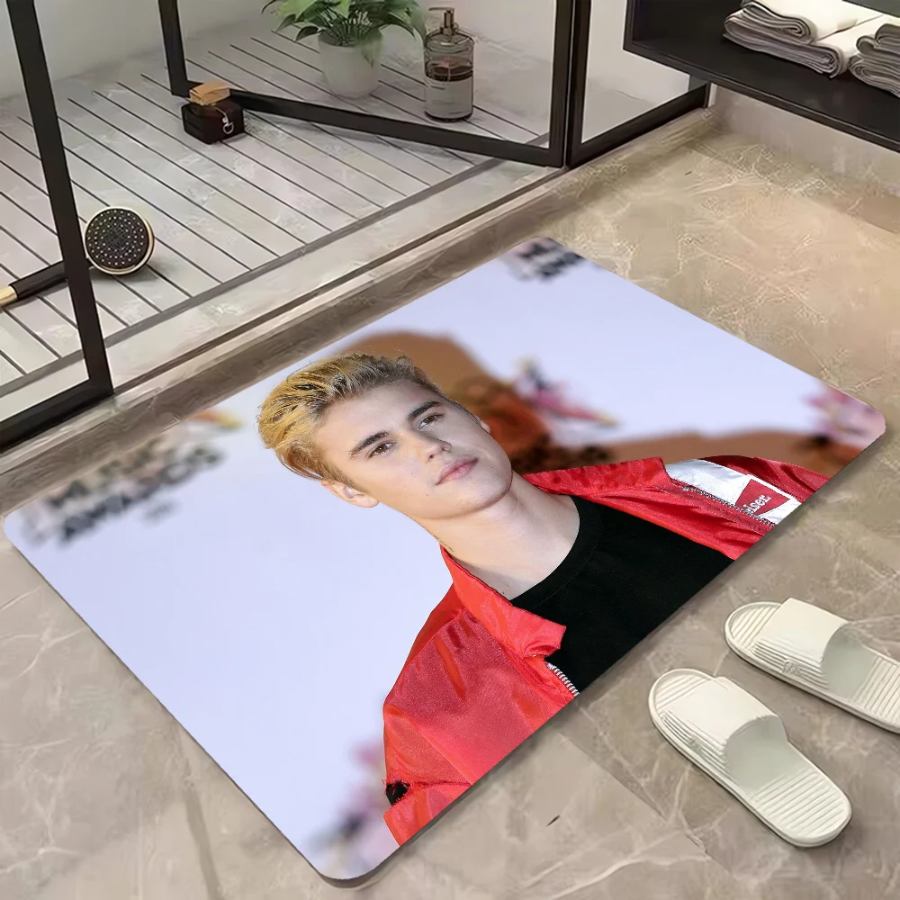 Outdoor Doormat Entrance to Home Decoration Accessories Justin Bieber Mat Out Door Carpet for Kitchen Bathroom Rug Bath Mats 2