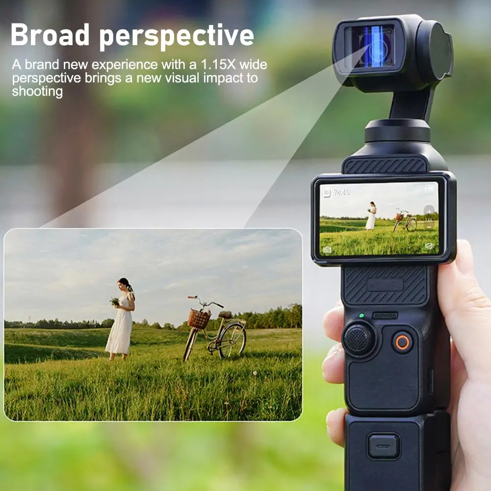 

Magnetic Interface Design For DJI Osmo Pocket 3 Filter Wide-Angle Lens Augmentation Filter Professional Movie Lens Accessor D9F1