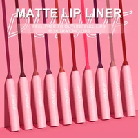 Nude Brown Lip Liner Pencil 18 Color Red Contour Tint Labial Makeup Waterproof Matte Lipstick Crayon Pen Lip Contouring Cosmetic 2