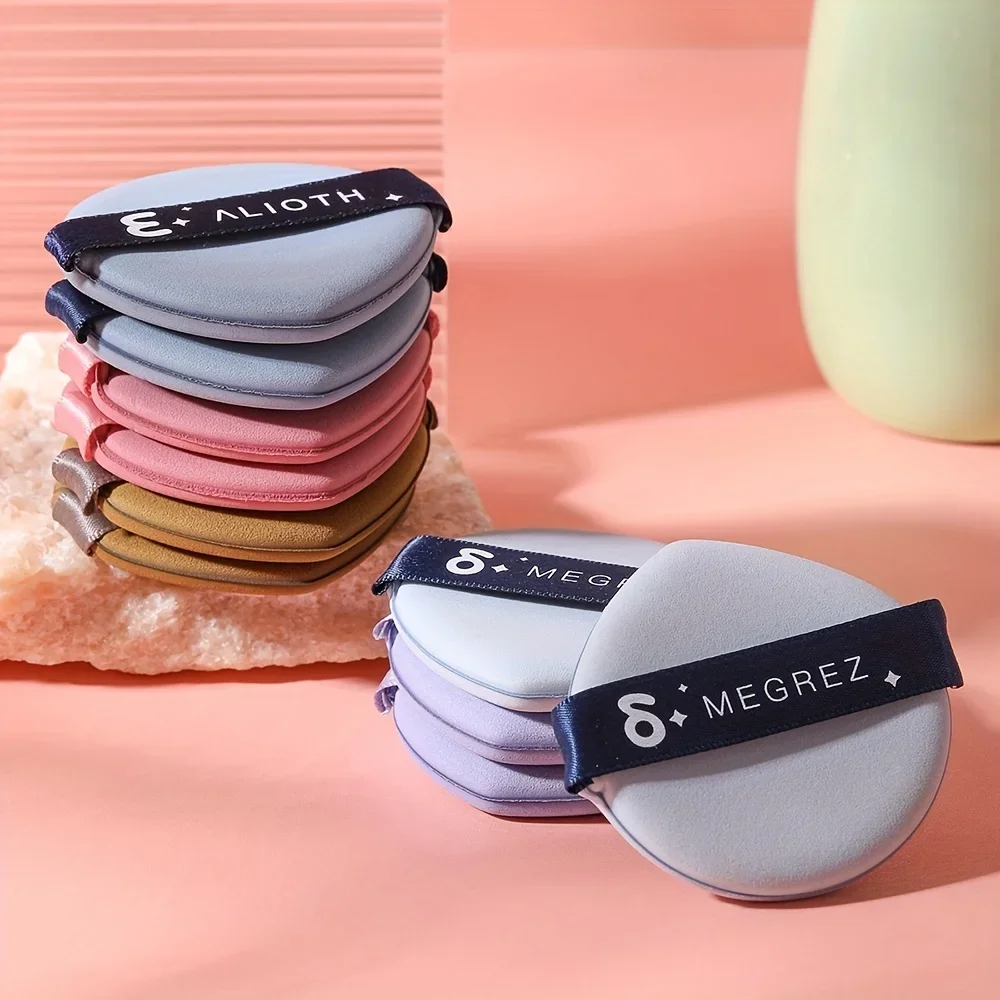 10PCS Air Cushion Makeup Sponges - Ultra-Soft Beauty Blenders, Latex-Free Dual Use for Foundation & Powder (Travel & Salon)