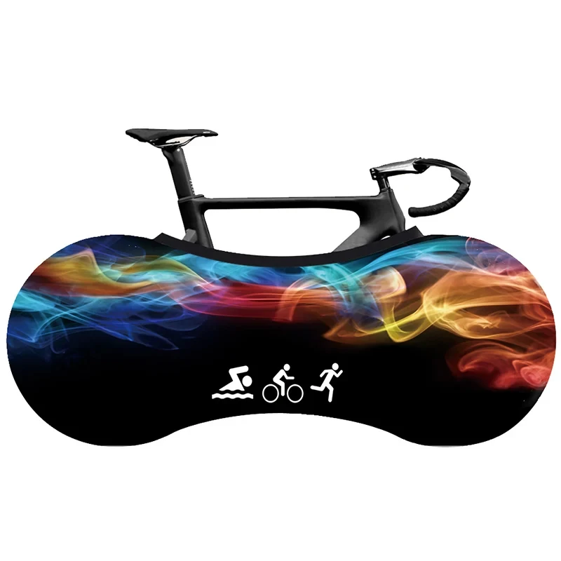 

Fashion Print Bicycle Protective Cover High Quality Stretch Fiber 26"-28" Road Bike Indoor Dust Cover Bicycle Accessories Cover