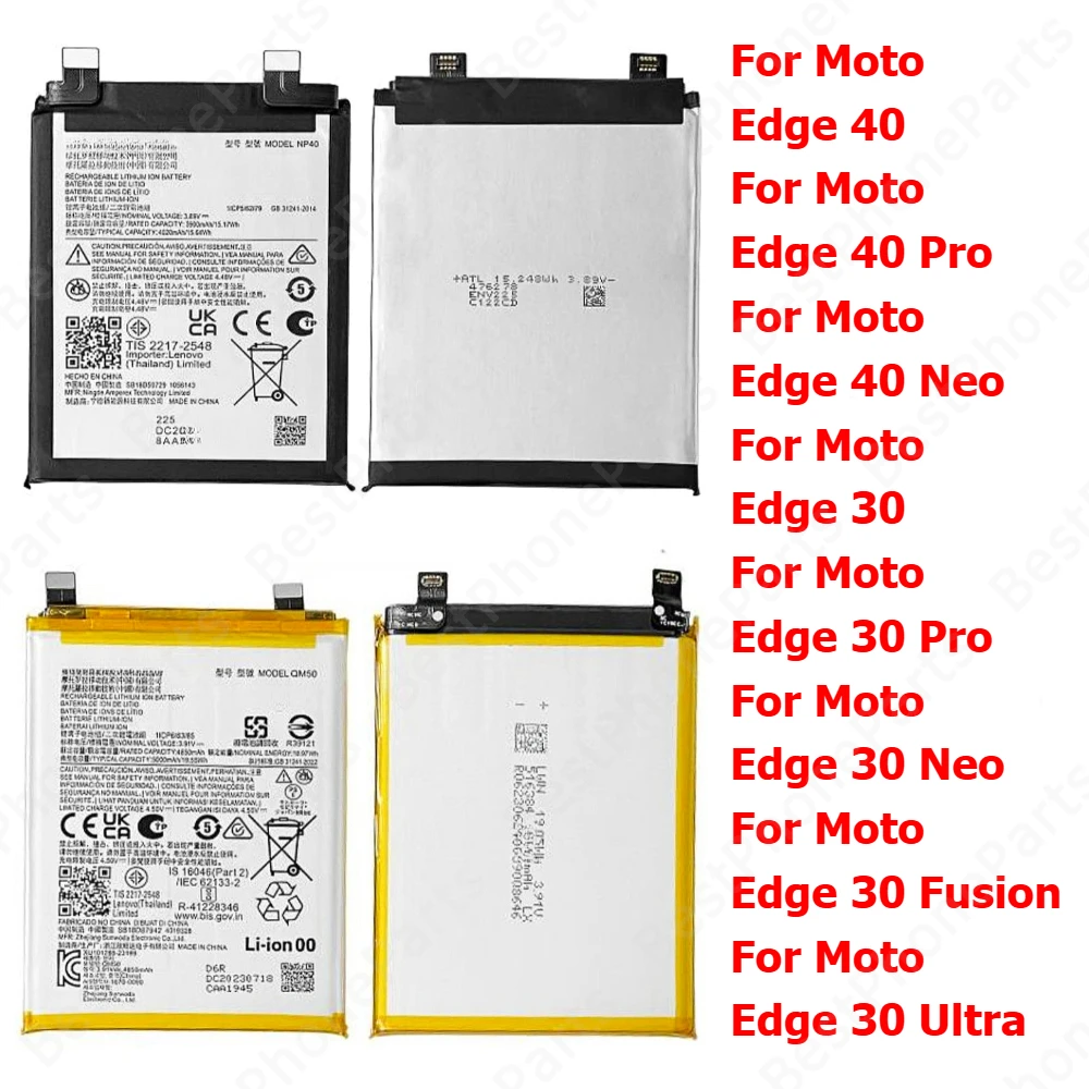 Battery For Motorola Moto Edge 40 Pro 30 Neo Fusion Ultra NP44