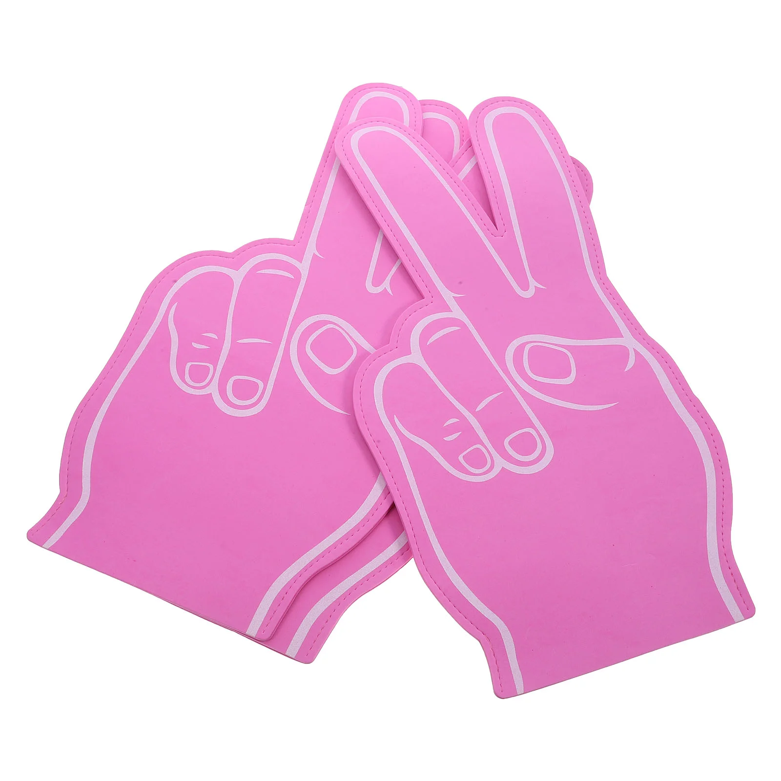 

3 Pcs Cheer Clapper Gesture Foams Party Favor Make Decision Stuff Noisemaker for Sporting Events Finger Group Spirit Item