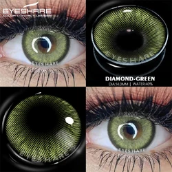 Vibrant Green Colored Contact Lenses - Natural Eye Beauty Enhancement (DIAMOND - GREEN)